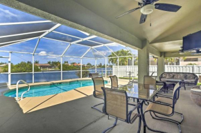 Canalfront Cape Coral House with Pool and Patio!